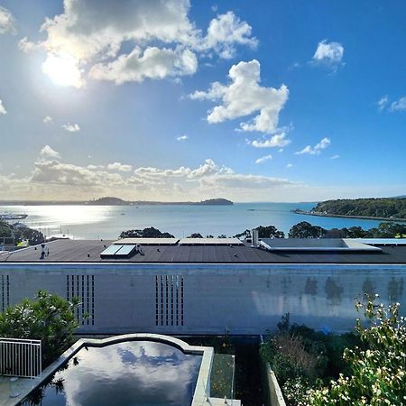 奥克兰Orakei Grandeur Mansion With Sea Views & Pool别墅 外观 照片